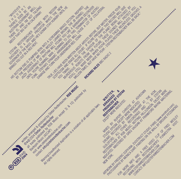 Falling From Insanity - Redtenbacher's Funkestra | CD