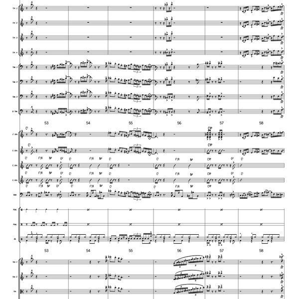 Boozing Wizards | Big Band score + parts | Redtenbacher's Funkestra