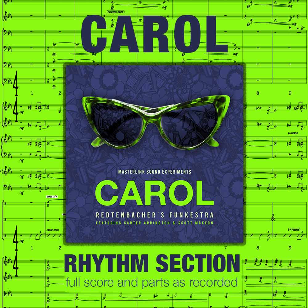 Carol | Full score and parts | Redtenbacher's Funkestra