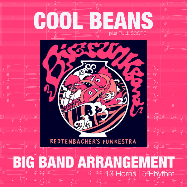 Cool Beans | Big Band score + parts | Redtenbacher's Funkestra