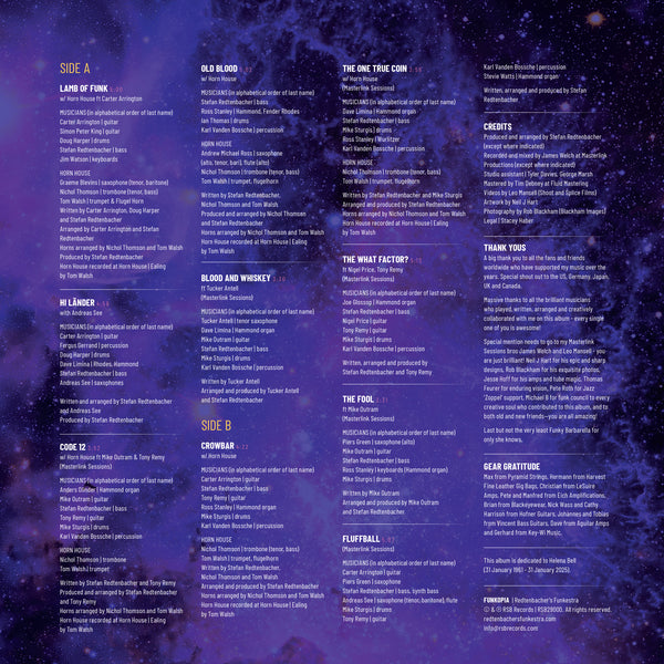 FUNKOPIA | Vinyl LP [limited edition] | Redtenbacher's Funkestra