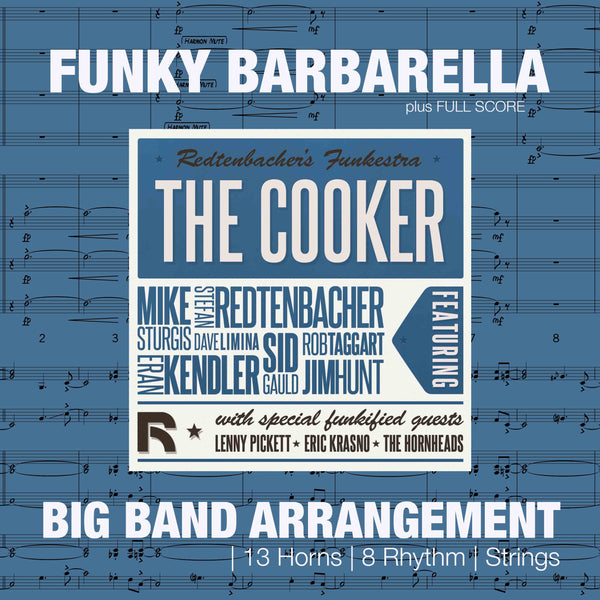 Funky Babarella | Big Band score + parts | Redtenbacher's Funkestra