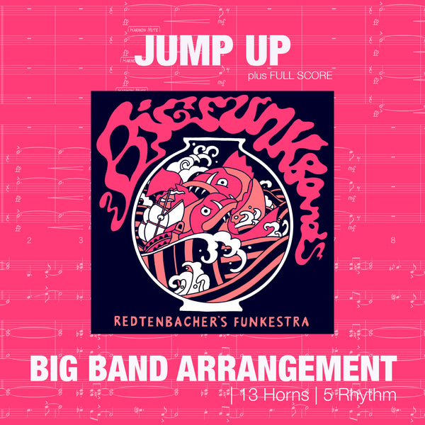 Jump Up | Big Band score + parts | Redtenbacher's Funkestra