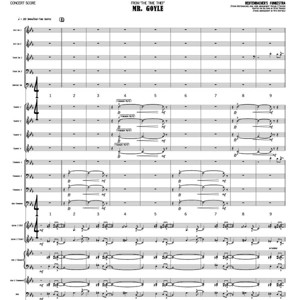 Mr Goyle | Big Band score + parts | Redtenbacher's Funkestra
