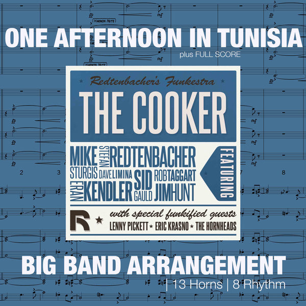 One Afternoon In Tunisia | Big Band score + parts | Redtenbacher's Funkestra