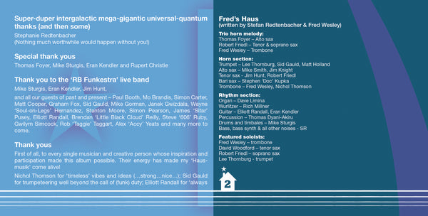 Hausmusik – Redtenbacher’s Funkestra | Big Band Funk CD