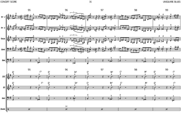 Unsquare Blues | 5 horns and rhythm | Redtenbacher's Funkestra