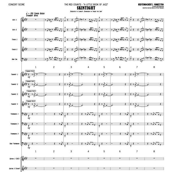 Skintight | Big Band score + parts | Redtenbacher's Funkestra