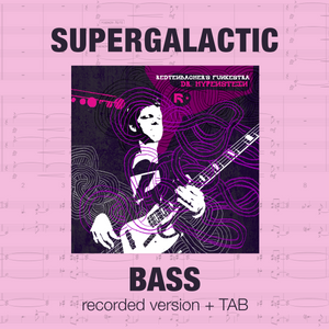 Supergalactic | Bass chart + TAB | Redtenbacher's Funkestra