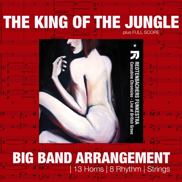 The King of the Jungle | Big Band score + parts | Redtenbacher's Funkestra